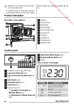 Предварительный просмотр 20 страницы Zanussi ZTEB285 User Manual