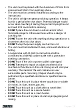 Preview for 6 page of Zanussi ZTPTH1 Manual & Safety Instructions