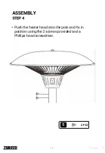 Предварительный просмотр 13 страницы Zanussi ZTTPTH5 Manual & Safety Instructions