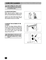 Предварительный просмотр 28 страницы Zanussi ZUA 65 Instruction Booklet