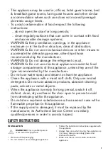 Preview for 3 page of Zanussi ZUAN28FX User Manual