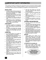 Предварительный просмотр 2 страницы Zanussi ZUB 801 Instruction Booklet