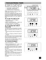 Предварительный просмотр 11 страницы Zanussi ZUB 801 Instruction Booklet