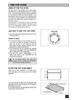 Предварительный просмотр 19 страницы Zanussi ZUB 801 Instruction Booklet