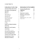 Preview for 2 page of Zanussi ZUD 9100 F Instruction Booklet