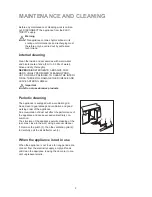 Preview for 9 page of Zanussi ZUD 9100 F Instruction Booklet