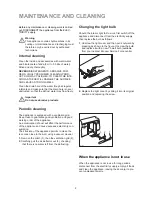 Preview for 9 page of Zanussi ZUD 9124 Instruction Booklet