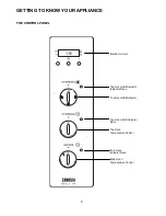 Предварительный просмотр 5 страницы Zanussi ZUF 270 Instruction Booklet