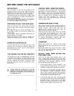 Предварительный просмотр 7 страницы Zanussi ZUF 270 Instruction Booklet