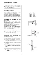 Предварительный просмотр 22 страницы Zanussi ZUF 270 Instruction Booklet