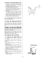 Предварительный просмотр 25 страницы Zanussi ZUF 270 Instruction Booklet