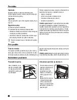 Предварительный просмотр 40 страницы Zanussi ZUS6140A User Manual