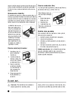 Предварительный просмотр 42 страницы Zanussi ZUS6140A User Manual