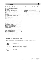 Предварительный просмотр 3 страницы Zanussi ZV11R Instruction Booklet