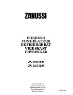 Zanussi ZV220RM Instruction Book preview