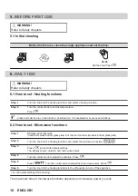 Предварительный просмотр 10 страницы Zanussi ZVEEM6X3 User Manual