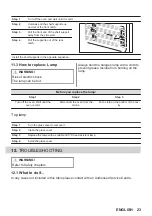 Предварительный просмотр 23 страницы Zanussi ZVEEM6X3 User Manual