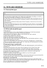 Preview for 123 page of Zanussi ZVEKM8KN User Manual