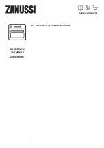 Zanussi ZVENM6KN User Manual preview