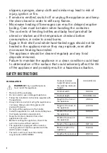 Preview for 4 page of Zanussi ZVENM6X1 User Manual