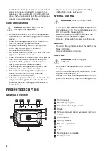 Preview for 6 page of Zanussi ZVENM6X1 User Manual