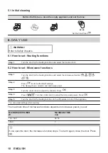 Preview for 10 page of Zanussi ZVENW6X3 User Manual