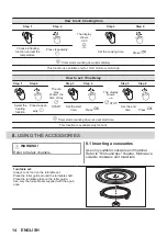 Preview for 14 page of Zanussi ZVENW6X3 User Manual