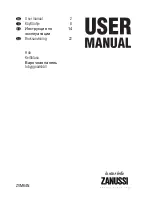 Preview for 1 page of Zanussi ZVM64N User Manual