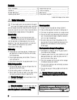 Preview for 2 page of Zanussi ZVM64N User Manual