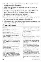 Preview for 16 page of Zanussi ZVT860X User Manual