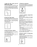 Preview for 10 page of Zanussi ZWA 5110 Instruction Manual