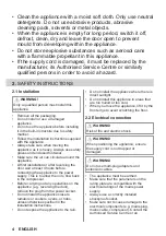 Preview for 4 page of Zanussi ZWAN82ES User Manual