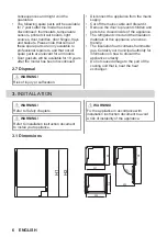 Preview for 6 page of Zanussi ZWAN82ES User Manual