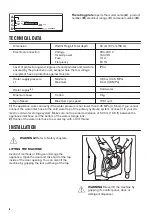 Предварительный просмотр 6 страницы Zanussi ZWC1301 User Manual