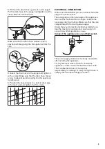 Предварительный просмотр 9 страницы Zanussi ZWC1301 User Manual