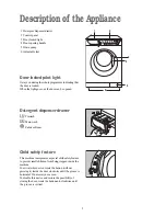 Предварительный просмотр 5 страницы Zanussi ZWD 1251 W Instruction Booklet