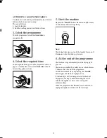 Preview for 11 page of Zanussi ZWD 1261 W Instruction Booklet