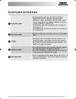 Предварительный просмотр 7 страницы Zanussi ZWD 14581 S User Manual