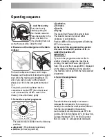 Предварительный просмотр 17 страницы Zanussi ZWD 14581 S User Manual