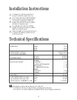 Preview for 25 page of Zanussi ZWD 1682 W Instruction Booklet