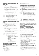 Preview for 15 page of Zanussi ZWD 71463 NW User Manual