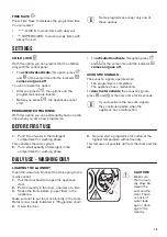 Preview for 13 page of Zanussi ZWD 71663 NW User Manual