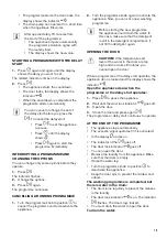 Preview for 15 page of Zanussi ZWD 71663 NW User Manual