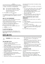 Preview for 18 page of Zanussi ZWD 71663 NW User Manual