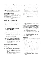 Предварительный просмотр 16 страницы Zanussi ZWD 8166 W User Manual