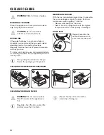 Предварительный просмотр 20 страницы Zanussi ZWD 8166 W User Manual