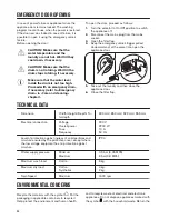 Предварительный просмотр 24 страницы Zanussi ZWD 8166 W User Manual