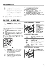 Preview for 13 page of Zanussi ZWD 91683NW User Manual