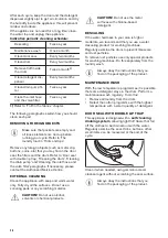 Preview for 26 page of Zanussi ZWD76SB4PW User Manual