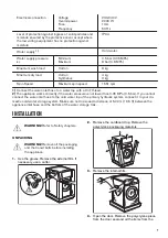 Предварительный просмотр 7 страницы Zanussi ZWD86NB4PW User Manual